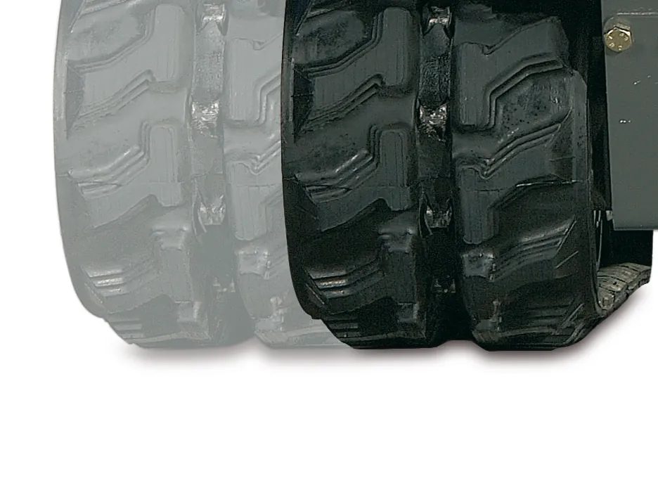 Tracks Expand for Added Stability When Moving
