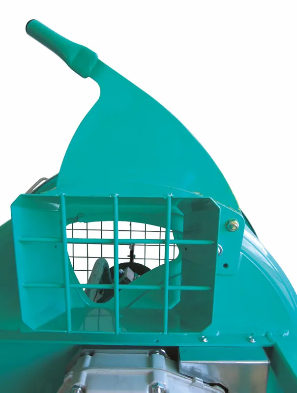 Mix 120 Vertical Shaft Mixer: Discharge Outlet