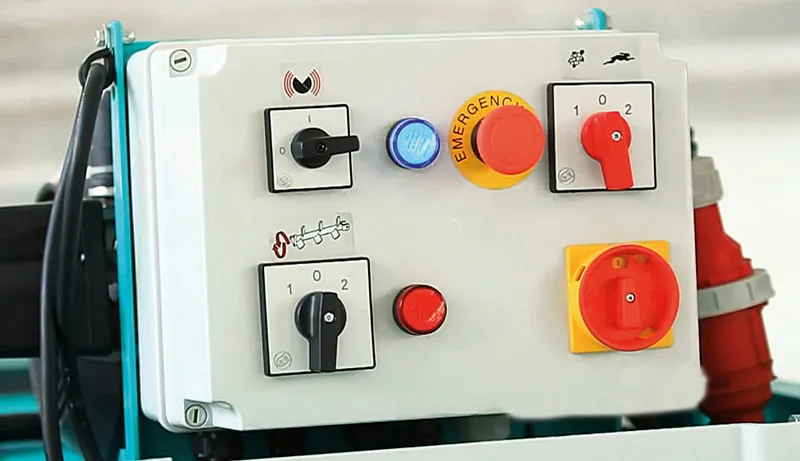 Step-Up 120 Rotor / Stator Pump: Control Panel